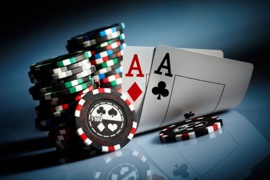 Live blackjack dealer studio with multi-camera setup